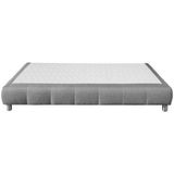 andas Boxspringbett "Salo", Ohne Kopfteil, inkl. Topper, auch in Überlänge 220 cm