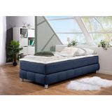 andas Boxspringbett "Salo", Ohne Kopfteil, inkl. Topper, auch in Überlänge 220 cm