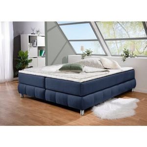 andas Boxspringbett "Salo", Ohne Kopfteil, inkl. Topper, auch in Überlänge 220 cm