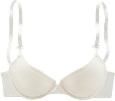 s.Oliver - Hi-112-pb - Push-up Beha - Crème - Naadloze Voorgevormde Cups