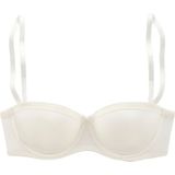 Crème - Gewatteerde BH - Microtouch - Met Versteviging
