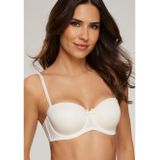 Crème - Gewatteerde BH - Microtouch - Met Versteviging