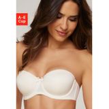 Crème - Gewatteerde BH - Microtouch - Met Versteviging