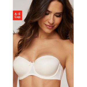 Crème - Gewatteerde BH - Microtouch - Met Versteviging