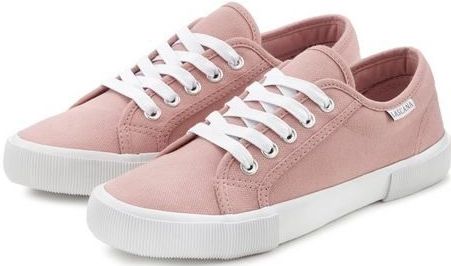 Lascana Sneakers van textiel, veterschoen, vrijetijdsschoen