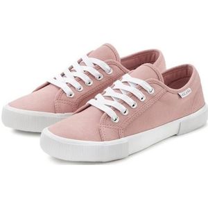 LASCANA Sneaker aus Textil, Schnürhalbschuh, Freizeitschuh