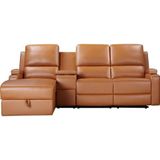 Home affaire Ecksofa "Napori Multimediasofa, 3er Kinosessel XXL, L-Form,", Kinosofa mit Relaxfunktion, Getränkehalter, Staufach und Staukasten