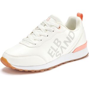 Elbsand Sneaker, Schnürhalbschuh, Freizeitschuh mit modischem Logo Print VEGAN