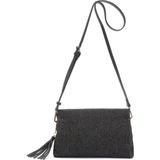 Vivance Umhängetasche »Clutch«, Handtasche,Schultertasche,Basttasche,Tragetasche,Crossbody Bag VEGAN