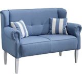Home affaire Küchensofa "Moro", inkl. 2 Stk. Zierkissen gestreift, verschiedenen Stoffe und Farben