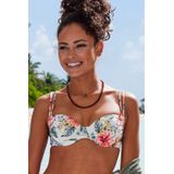 Lascana - Beugeltop - Bikinibovenstuk - Blauw - Softcups - Ondersteuning