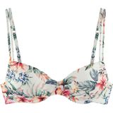 Lascana - Beugeltop - Bikinibovenstuk - Blauw - Softcups - Ondersteuning