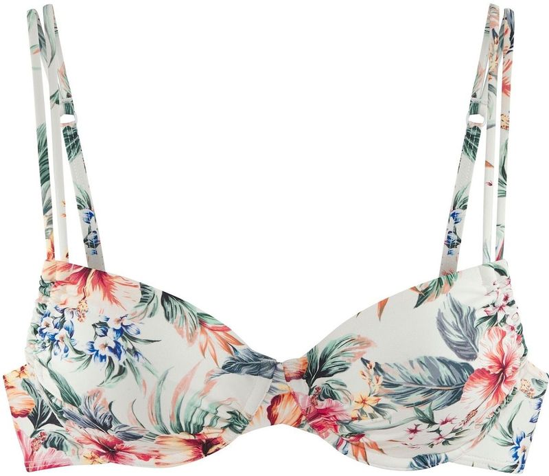 Lascana - Beugeltop - Bikinibovenstuk - Blauw - Softcups - Ondersteuning