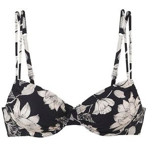 s.Oliver Bikinitop  zwart / wit