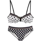LASCANA Bügel-Bikini mit süßen Tupfen