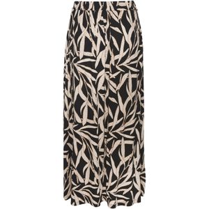 s.Oliver RED LABEL Beachwear Maxirok met alloverprint, lange zomerrok met split