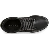 LASCANA Sneaker, Freizeitschuh, Halbschuh mit innenliegendem Keilabsatz, Spitzendetails