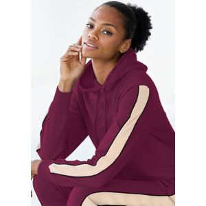 s.Oliver Hoodie, mit Kontrast Einsätzen, Loungewear