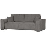 INOSIGN 3-Sitzer BEATRICE auch als Schlafsofa mit Bettkasten, B/T/H 250/107/92 cm, wahlweise mit Bettfunktion, incl. 2 Zierkissen, Wellenfederung