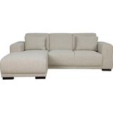 Home affaire Ecksofa BORNHOLM L-Form mit Recamiere, Maße B/T/H: 234/162/85 cm, Recamiere links oder rechts bestellbar, Wellenfederung, inkl. 2 Kissen