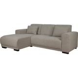 Home affaire Ecksofa "BORNHOLM L-Form mit Recamiere, Maße B/T/H: 234/162/85 cm", Recamiere links oder rechts bestellbar, Wellenfederung, inkl. 2 Kissen