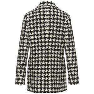 LASCANA Tussenmantel  zwart / wit