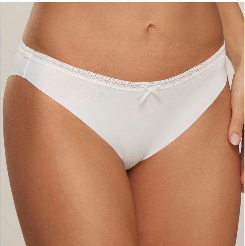 s.Oliver RED LABEL Beachwear - Slip - Crème - Naadloze Verwerking