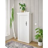 Home affaire Highboard RAVENNA, im romantischen Landhausstil, Griff aus Metall, Höhe 146 cm
