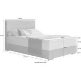 Mr. Couch Boxbett "Stratus 2", inkl. Bettkasten und Matratze
