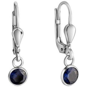 Firetti Paar Ohrhänger »Schmuck Geschenk Silber 925 Ohrschmuck Patentbrisur Solitär Glitzer«, mit Zirkonia (synth.)