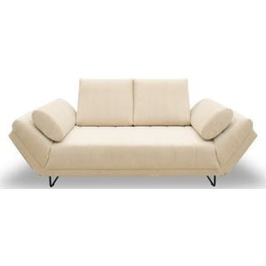 INOSIGN Schlafsofa »Jadelyn mit klappbaren Armlehnen,«, Federkern, Cord-Bezug, incl. 2 Armlehnkissen, Liegefläche 97x250 cm