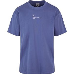 Karl Kani Shirt 'Essential'  nachtblauw / wit