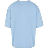 Karl Kani - Shirt - Lichtblauw - Effen - Halve Mouw