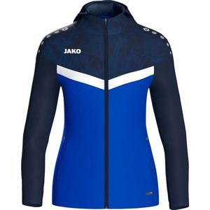 Jako - Iconic - Jas Met Kap - Dames - 100% Gerecycled Polyester - Zijden Met Rits