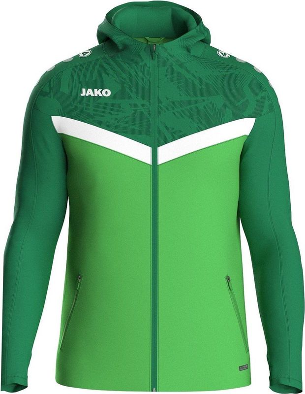 Jako - Iconic - Jas - Groen - 100% Gerecycled Polyester