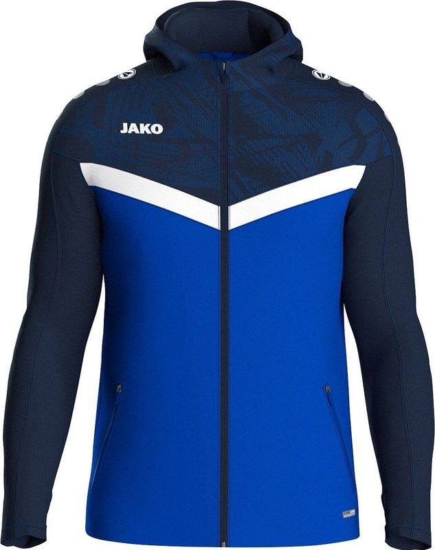 Jako - Iconic Hoodie - Royal - Marine - 100% Gerecycled Polyester