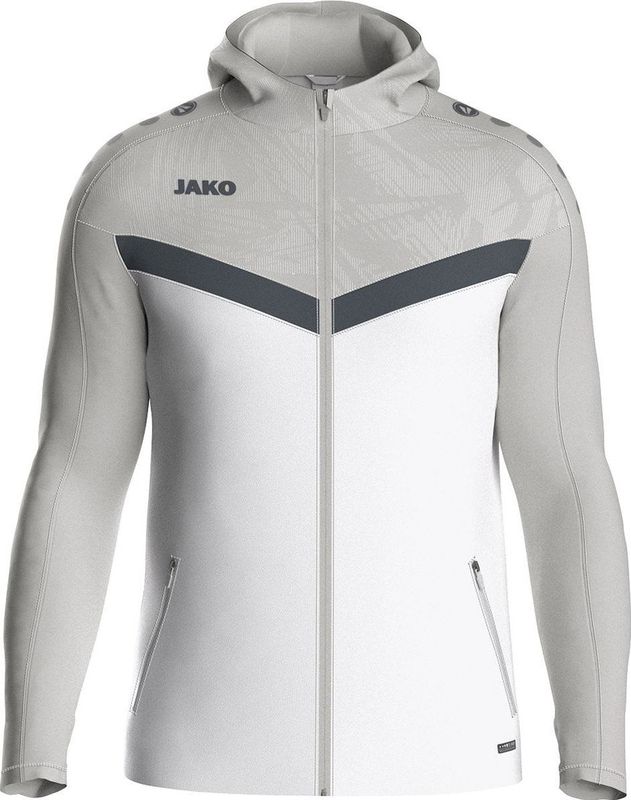 Jako - Iconic - Jas Met Kap - Groen - 100% Gerecycled Polyester