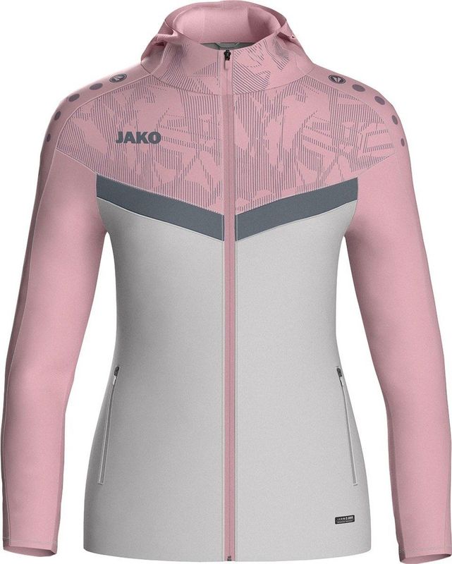 Dames trainingsjack met capuchon en volledige ritssluiting Jako Iconic