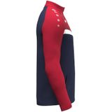 Jako - Iconic - Polyestervest - Marine / Chilirood