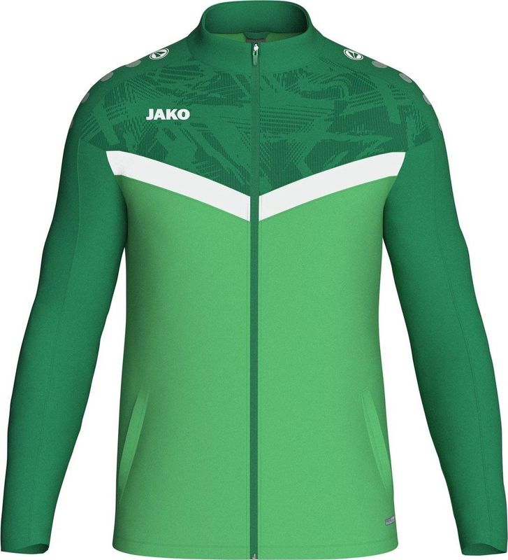 Jako Iconic Polyestervest Heren - Zachtgroen / Sportgroen