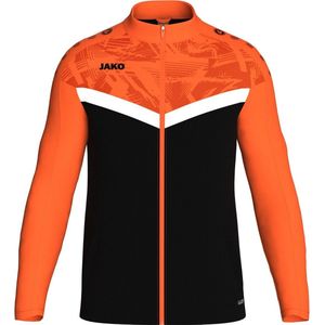 Jako Iconic Polyestervest Heren - Zwart / Fluo Oranje