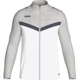 Jako Iconic Polyestervest Kinderen - Wit / Zachtgrijs |