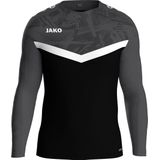 Jako Iconic Sweater Heren - Zwart / Antraciet