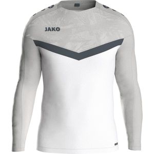 Jako Iconic Sweater Kinderen - Wit / Zachtgrijs |