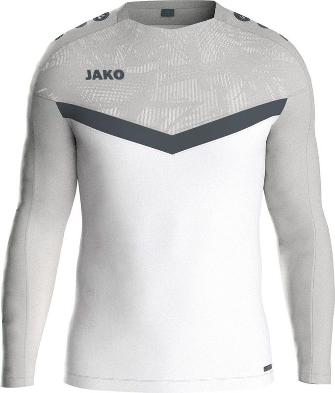 Jako Iconic Sweater Kinderen - Wit / Zachtgrijs |