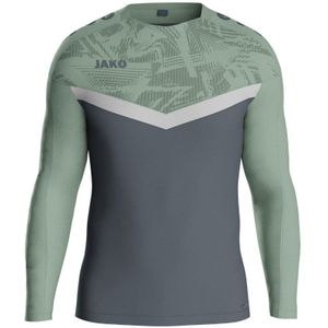 Jako Iconic Sweater Kinderen - Zachtgrijs / Mintgroen / Antra Light |