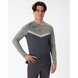 Jako Iconic Sweater Heren - Zachtgrijs / Mintgroen / Antra Light