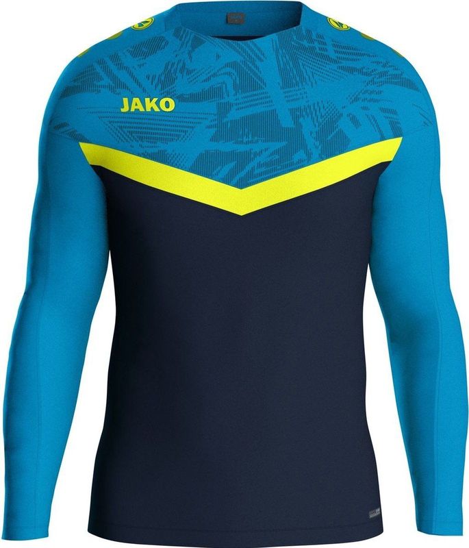Jako Iconic Sweater Heren - Marine / Chilirood