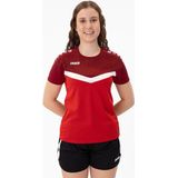 Jako Iconic T-Shirt Dames - Rood Bordeaux