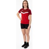 Jako Iconic T-Shirt Dames - Rood Bordeaux